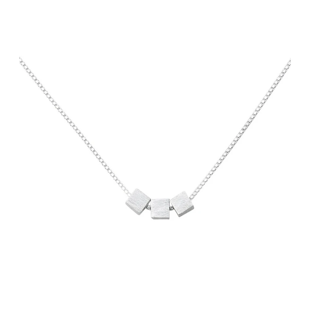 LEKANI 100% Sterling Silver 925 Jewelry Minimalist Box Chain Necklace For Women Trendy Hollow Geometry Square Pendant Necklaces
LEKANI 100% Sterling Silver 925 Jewelry Minimalist Box Chain Necklace For Women Trendy Hollow Geometry Square Pendant Necklaces