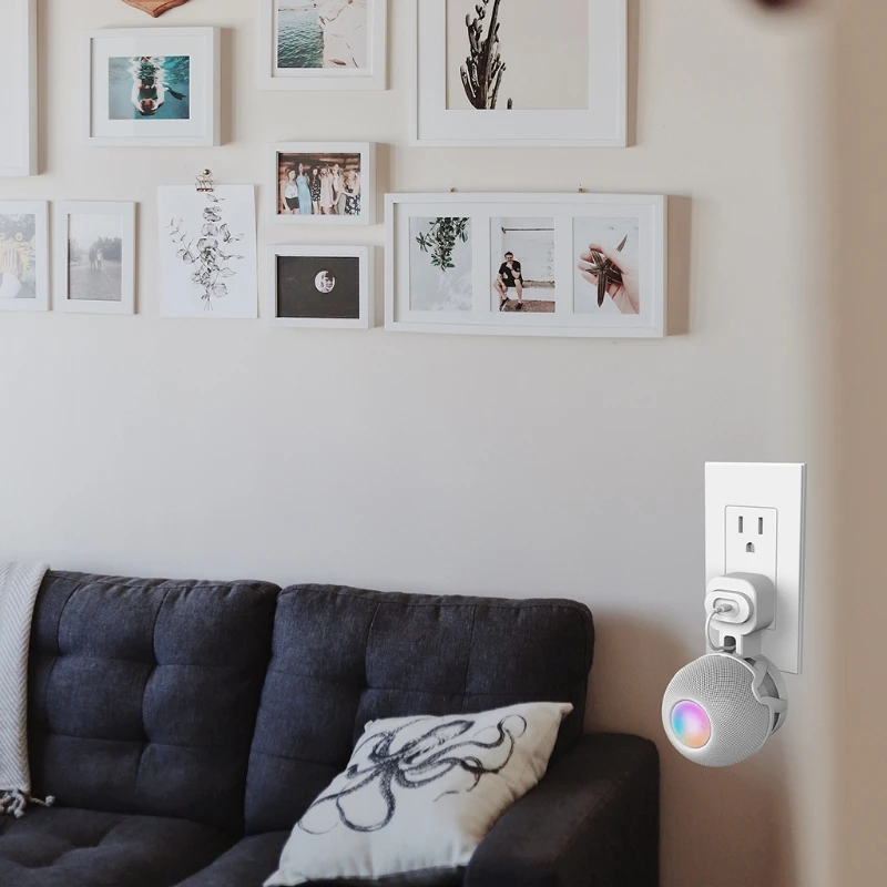 For -Home Pod Mini Is Suitable For -Apple Audio Bracket Wall Bracket British Standard European Standard For -Home Pod Mini Is Su 
For -Home Pod Mini Is Suitable For -Apple Audio Bracket Wall Bracket British Standard European Standard For -Home Pod Mini Is Su