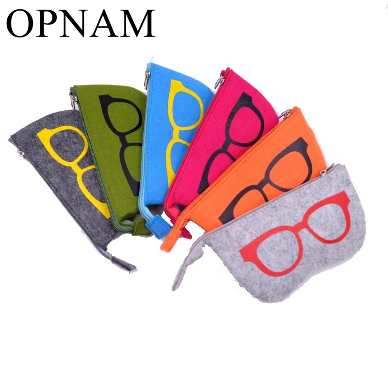 Fashion 6Color Portable Soft Zipper Reading Glasses Protector Sunglasses Pouch New Felt Glasses Case Bag Sunglasses Case Box
Fashion 6Color Portable Soft Zipper Reading Glasses Protector Sunglasses Pouch New Felt Glasses Case Bag Sunglasses Case Box