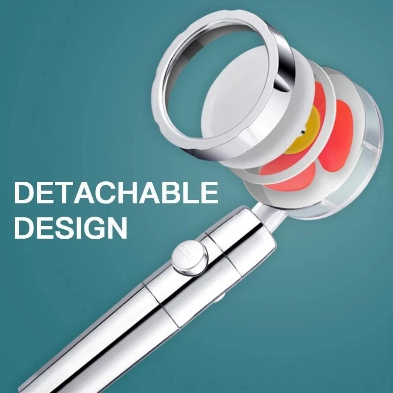 High Pressure Water Saving Spray Shower Head 360 Rotated Rainfall Shower Head Bathroom Hand-held Pressurized Massage Shower Head
High Pressure Water Saving Spray Shower Head 360 Rotated Rainfall Shower Head Bathroom Hand-held Pressurized Massage Shower Head