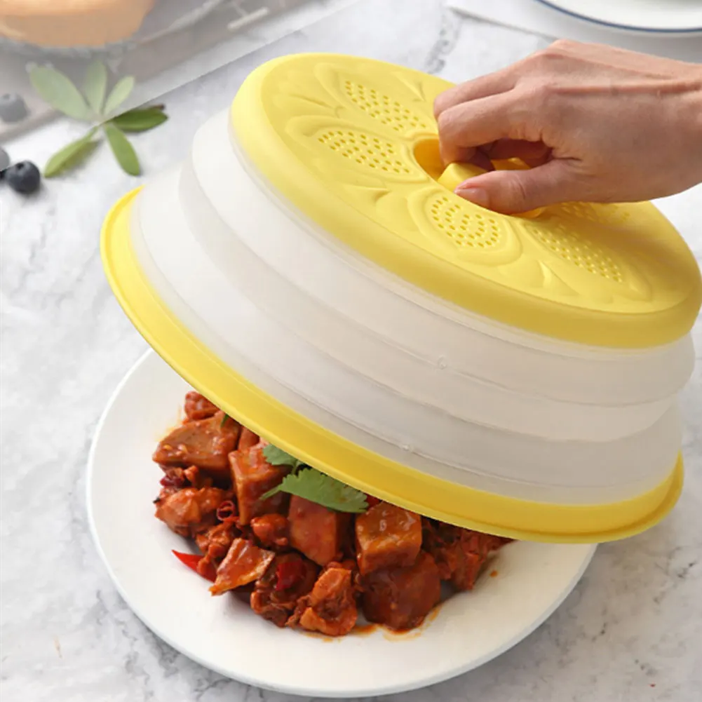 Sealing Bowl Prevents Splatter Kitchen Dustproof Vegetable Restaurant Collapsible Microwave Cover For Food Fresh Keeping Home
Sealing Bowl Prevents Splatter Kitchen Dustproof Vegetable Restaurant Collapsible Microwave Cover For Food Fresh Keeping Home
