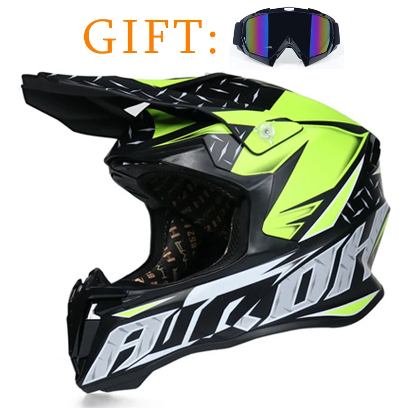 Motorbike Off-road Motorcycle Helmet Full Face Motocross Helmets ATV Downhill Racing Breathable Protective Free Girt Casco Moto
Motorbike Off-road Motorcycle Helmet Full Face Motocross Helmets ATV Downhill Racing Breathable Protective Free Girt Casco Moto