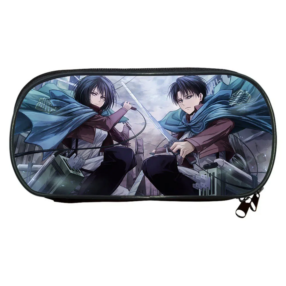 Anime Attack On Titan Pencil Case Women Cosmetic Case Student Pencil Bags Boy Girl Storage Bag Kids Cool Stationery Pencil Case
Anime Attack On Titan Pencil Case Women Cosmetic Case Student Pencil Bags Boy Girl Storage Bag Kids Cool Stationery Pencil Case