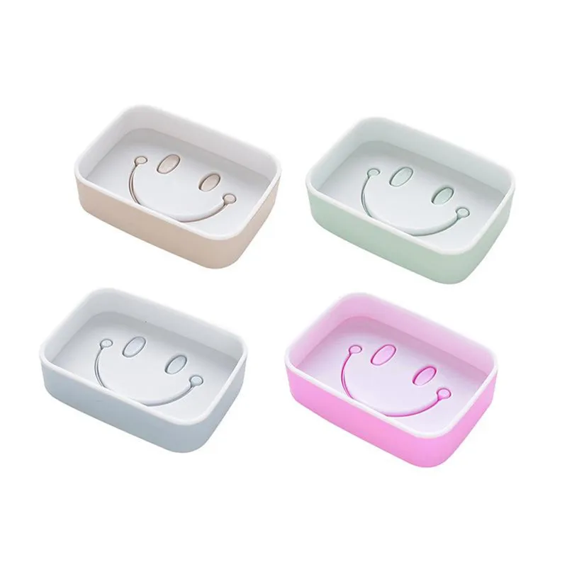 SEAAN Smiley Soap Box Creative Bathroom Wash Soap Holder Drain Soap Tray Rack Fresh Color Double Layers Design Soap Dishes
SEAAN Smiley Soap Box Creative Bathroom Wash Soap Holder Drain Soap Tray Rack Fresh Color Double Layers Design Soap Dishes