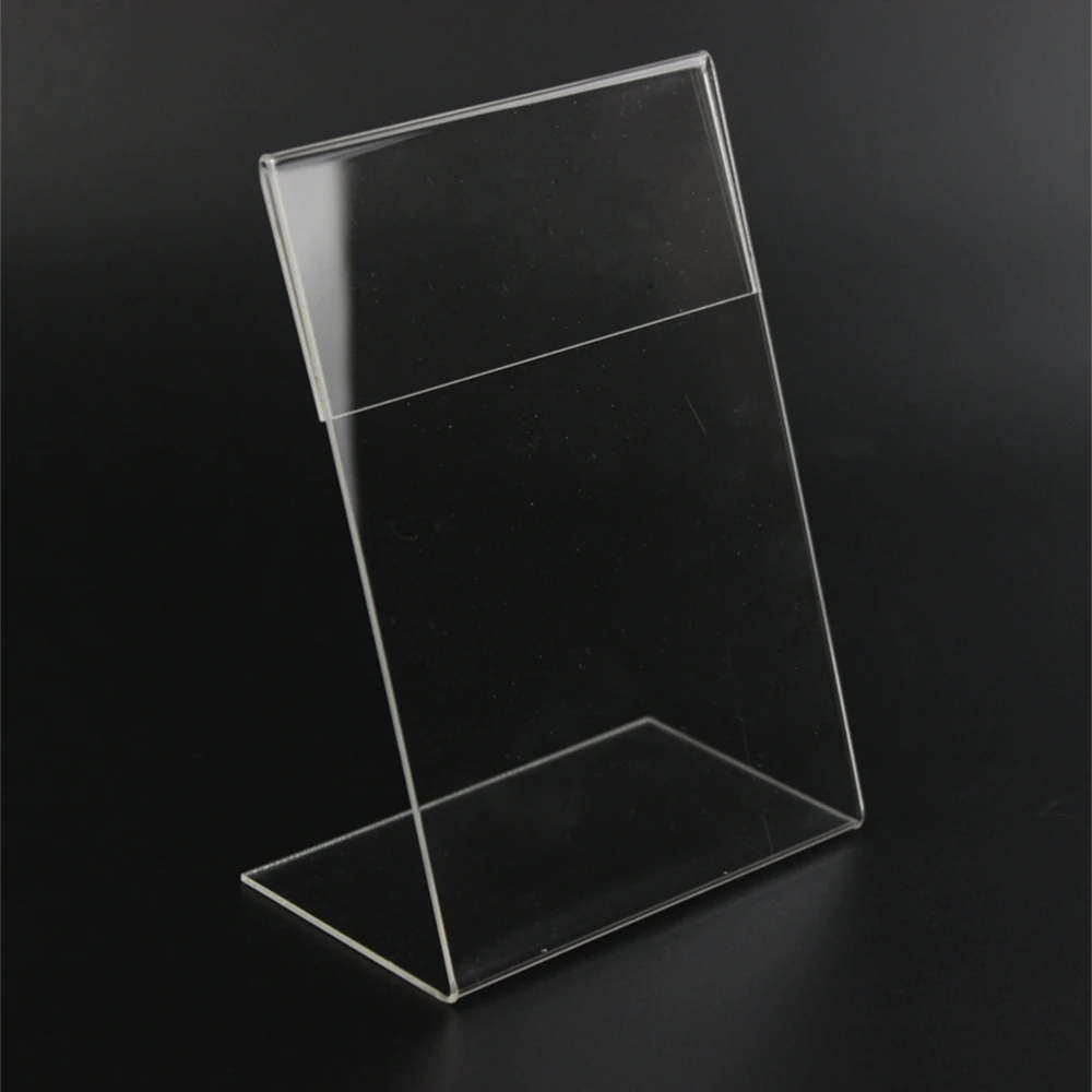 10pcs 10*15cm L-type Clear Acrylic Sign Poster Advertising Desktop Table Price Tag Cards Display Stand Holder A6
10pcs 10*15cm L-type Clear Acrylic Sign Poster Advertising Desktop Table Price Tag Cards Display Stand Holder A6
