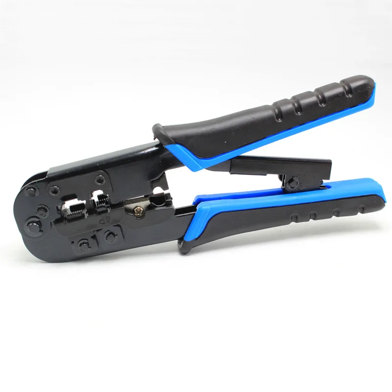 Crimping Tool Pliers Rj11 Rj45 Crimper Network Cable Tester Lan Wire Cutter Hand Tools Set For 6P 8P RJ-11/RJ-12 RJ-45
Crimping Tool Pliers Rj11 Rj45 Crimper Network Cable Tester Lan Wire Cutter Hand Tools Set For 6P 8P RJ-11/RJ-12 RJ-45