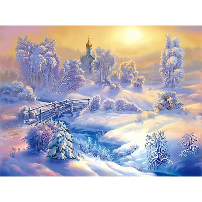 Diamond Painting Kits-Snow House, 5D DIY Complete Diamond Embroidery, Round/Square Inlaid Diamonds, Cross Stitch Art Decoration
Diamond Painting Kits-Snow House, 5D DIY Complete Diamond Embroidery, Round/Square Inlaid Diamonds, Cross Stitch Art Decoration