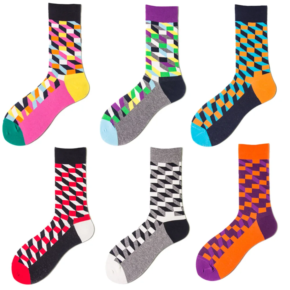 Happy British Socks Square Check Contrast Men's Socks Sports Long Tube Cotton Socks Cross Border Middle Tube Socks Wholesale
Happy British Socks Square Check Contrast Men's Socks Sports Long Tube Cotton Socks Cross Border Middle Tube Socks Wholesale