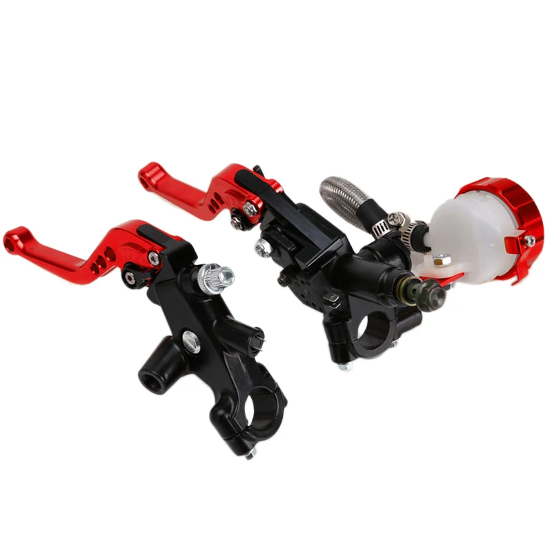 7/8 inch 22mm Motorcycle Adjustable Brake Clutch Lever with Hydraulic Master Cylinder Reservoir for Yamaha Kawasaki
7/8 inch 22mm Motorcycle Adjustable Brake Clutch Lever with Hydraulic Master Cylinder Reservoir for Yamaha Kawasaki
