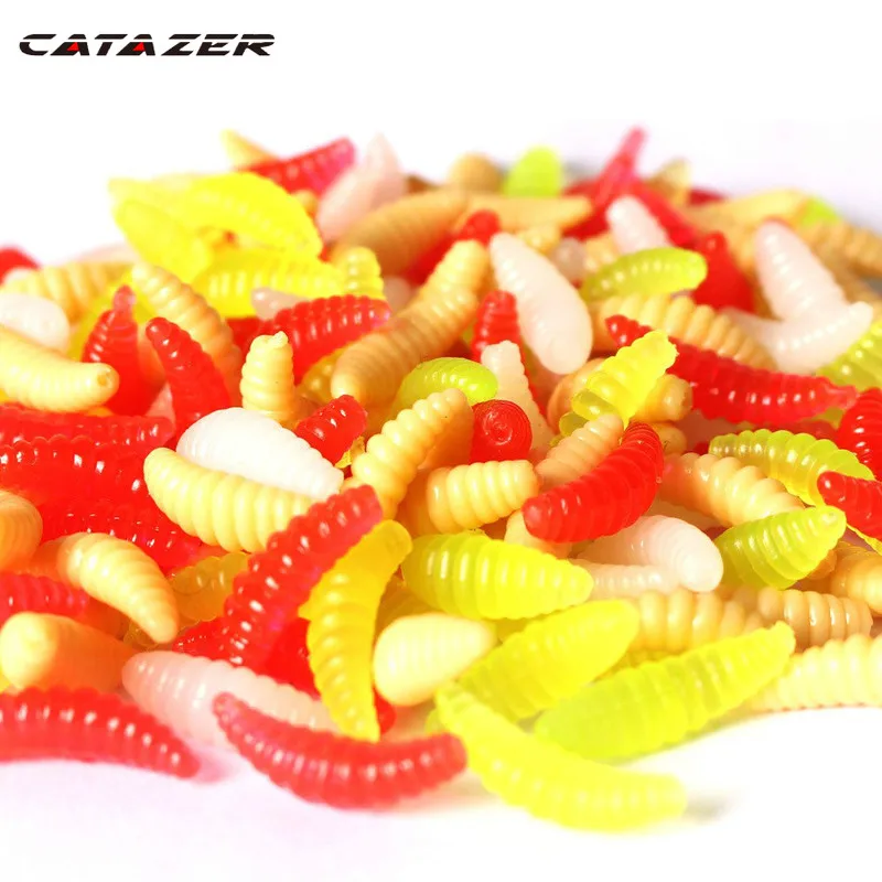 50PCS 2cm Hand Rod Bait Five Colors Optional Luya Bait Soft Bait Breadworm Bionic Soft Worm Maggot Fake Bait
50PCS 2cm Hand Rod Bait Five Colors Optional Luya Bait Soft Bait Breadworm Bionic Soft Worm Maggot Fake Bait