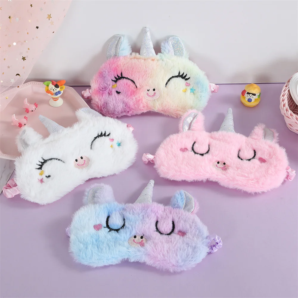 Soft Silk Unicorn Toy Eye Mask Sleeping Mask Plush Eye Shade Cover 3d Cartoon Eyeshade Relax Mask For Travel Home Party Gifts
Soft Silk Unicorn Toy Eye Mask Sleeping Mask Plush Eye Shade Cover 3d Cartoon Eyeshade Relax Mask For Travel Home Party Gifts