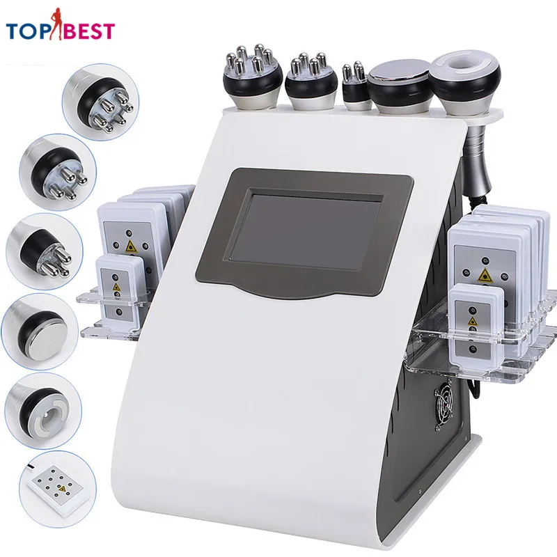 Professional 6 In 1 40K Ultrasonic Cavitation Vacuum Radio Frequency Machine Laser 8 Pads Lipo Slimming Device For Weight Loss
Professional 6 In 1 40K Ultrasonic Cavitation Vacuum Radio Frequency Machine Laser 8 Pads Lipo Slimming Device For Weight Loss