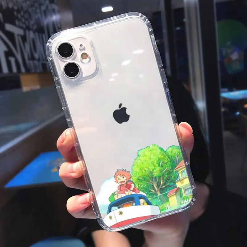 Ponyo on the Cliff Phone Case Transparent for Clear iPhone 11 12 mini pro XS MAX 8 7 6 6S Plus X 5S SE 2020 XR
Ponyo on the Cliff Phone Case Transparent for Clear iPhone 11 12 mini pro XS MAX 8 7 6 6S Plus X 5S SE 2020 XR