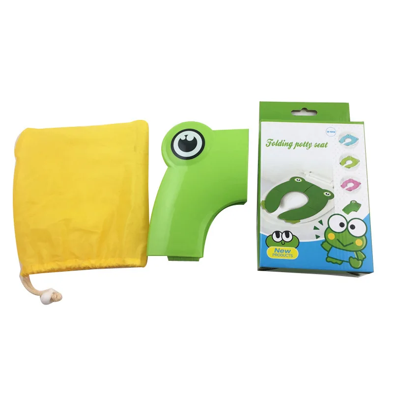 Newly Portable Folding Baby Potty Seat Mat Toilet Training Seat Urinal Cushion Non Slip Pad FIF66