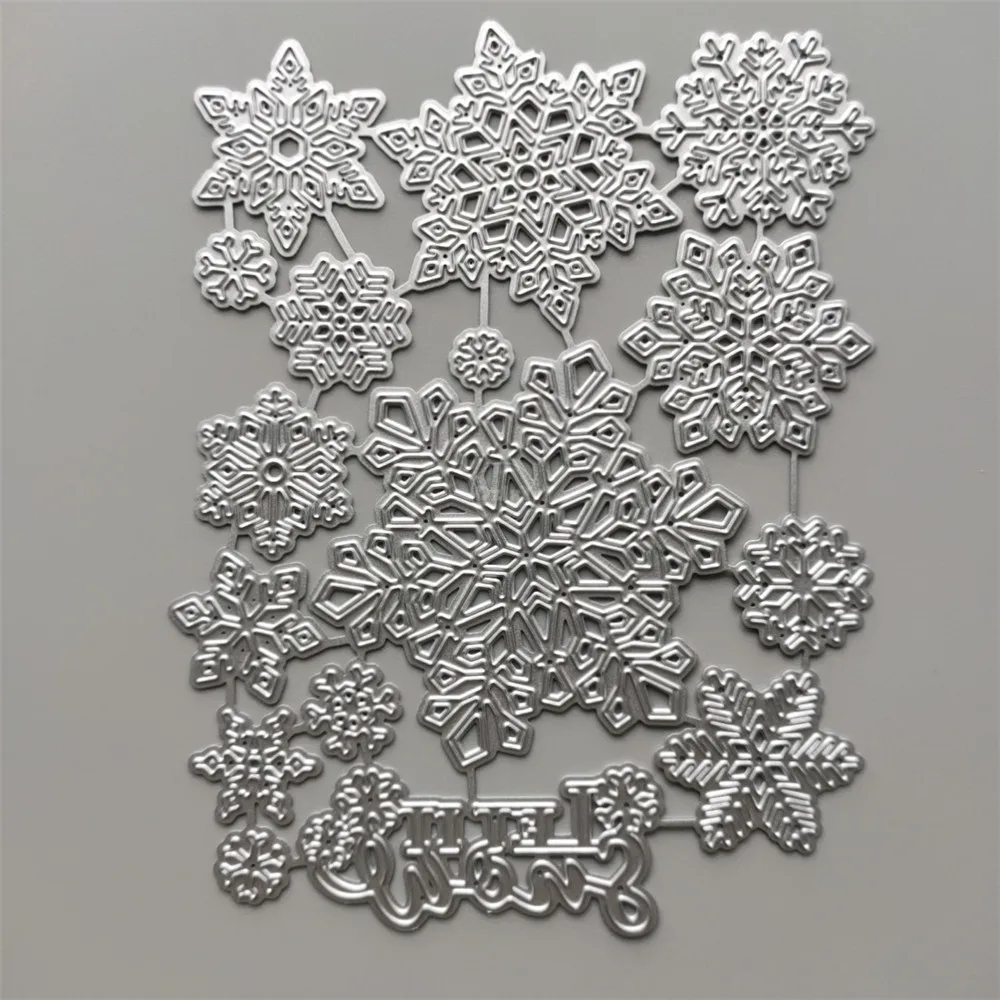 2021 New Snowflake Metal Cutting Dies DIY Scrapbooking Embossing Paper Photo Frame Stamps Crafts Template Mould Stencils
2021 New Snowflake Metal Cutting Dies DIY Scrapbooking Embossing Paper Photo Frame Stamps Crafts Template Mould Stencils