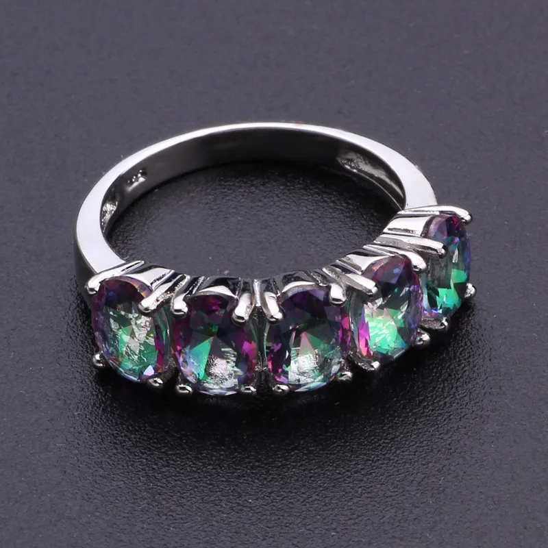 Luxury Female Colorful Zircon Stone Ring Sliver Color Engagement Ring Vintage Oval Crystal Wedding Party Jewelry Rings For Women
Luxury Female Colorful Zircon Stone Ring Sliver Color Engagement Ring Vintage Oval Crystal Wedding Party Jewelry Rings For Women