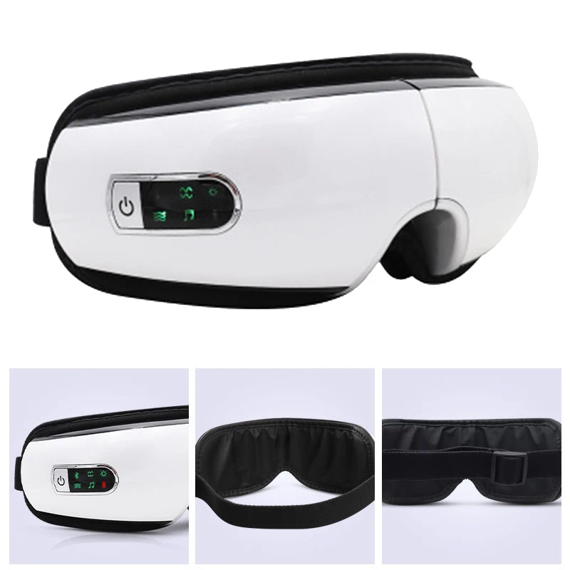 Wireless Bluetooth Eye Massager with Hot Compress Intelligent Air Pressures Music Foldable Device M2
Wireless Bluetooth Eye Massager with Hot Compress Intelligent Air Pressures Music Foldable Device M2