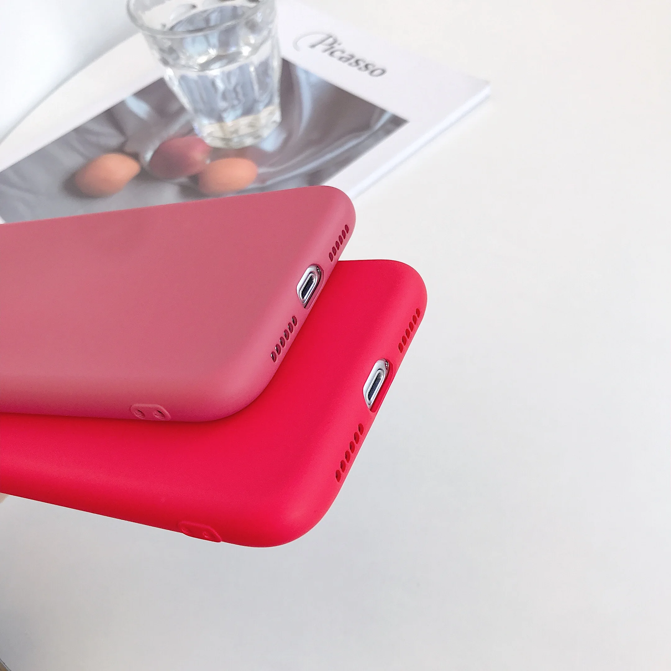 Liquid Silicone Luxury Phone Case For iPhone 11 Pro XR X Xs Max Back Cover Case Soft TPU For Apple iPhone 7 8 6 6s Plus SE2020
Liquid Silicone Luxury Phone Case For iPhone 11 Pro XR X Xs Max Back Cover Case Soft TPU For Apple iPhone 7 8 6 6s Plus SE2020
