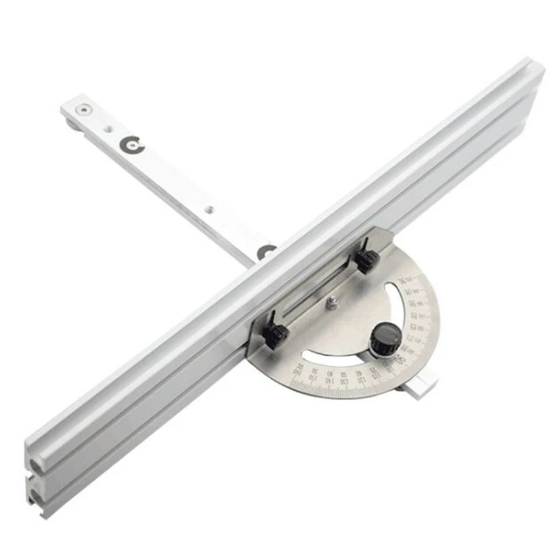 Woodworking Table Saw Angle Ruler w/ 415mm/16.34'' Fence Adjustable Angle Gauge Miter Gauge Guide Alluminium Alloy Tool
Woodworking Table Saw Angle Ruler w/ 415mm/16.34'' Fence Adjustable Angle Gauge Miter Gauge Guide Alluminium Alloy Tool