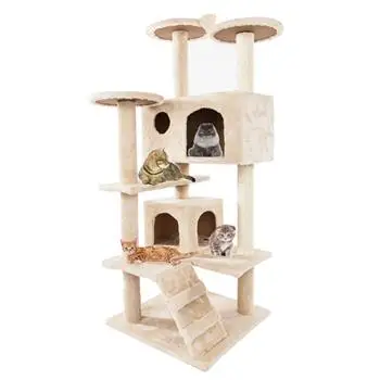 Cat Jumping Toy with Ladder Scratching Climbing Frame Cat Furniture Scratching Post Wood Climbing Tree Cat Furniture
Cat Jumping Toy with Ladder Scratching Climbing Frame Cat Furniture Scratching Post Wood Climbing Tree Cat Furniture