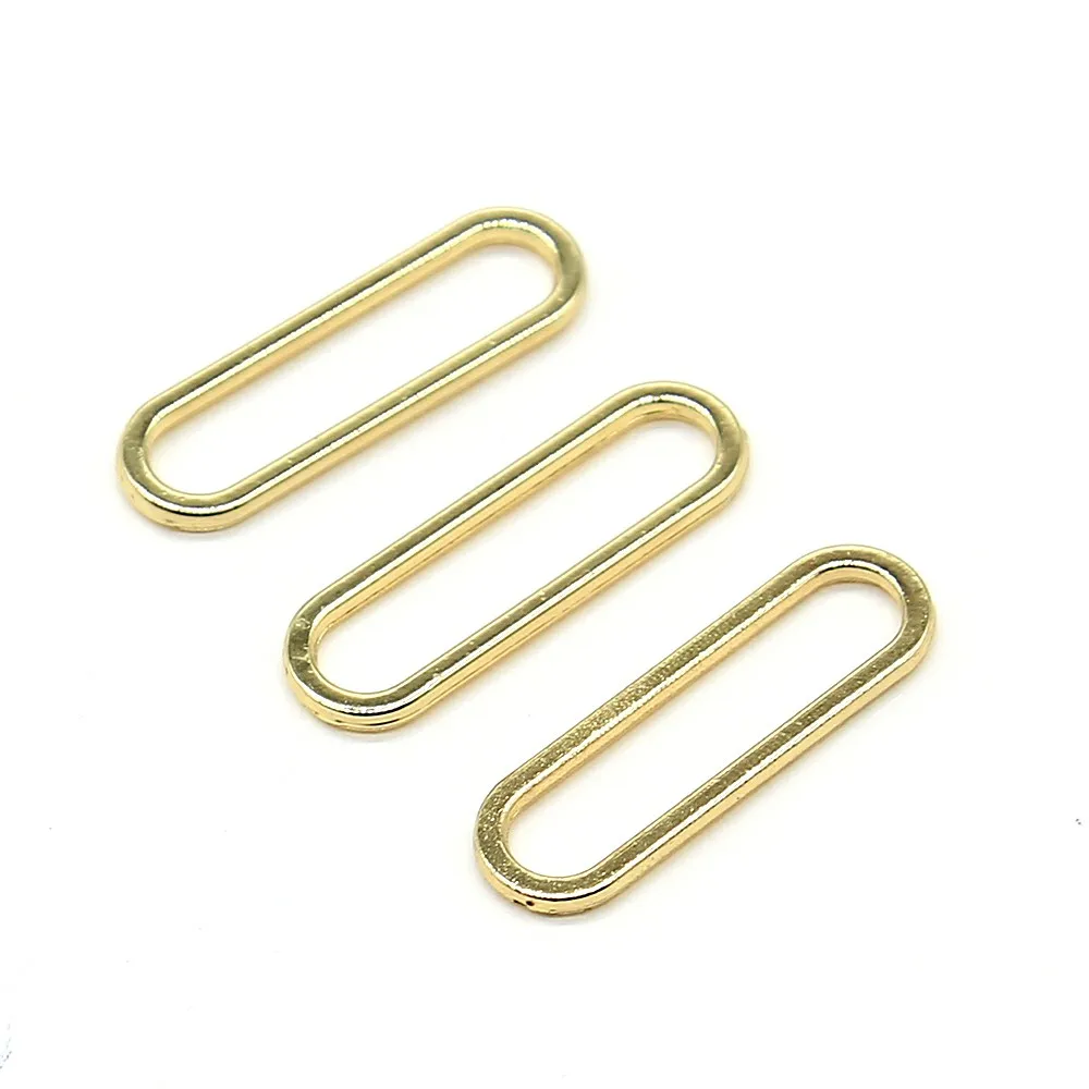 10pcs 6x20mm Elliptical Circle Charms Pendant DIY Metal Jewelry Making High Quality KC Gold Color Earring Making
10pcs 6x20mm Elliptical Circle Charms Pendant DIY Metal Jewelry Making High Quality KC Gold Color Earring Making