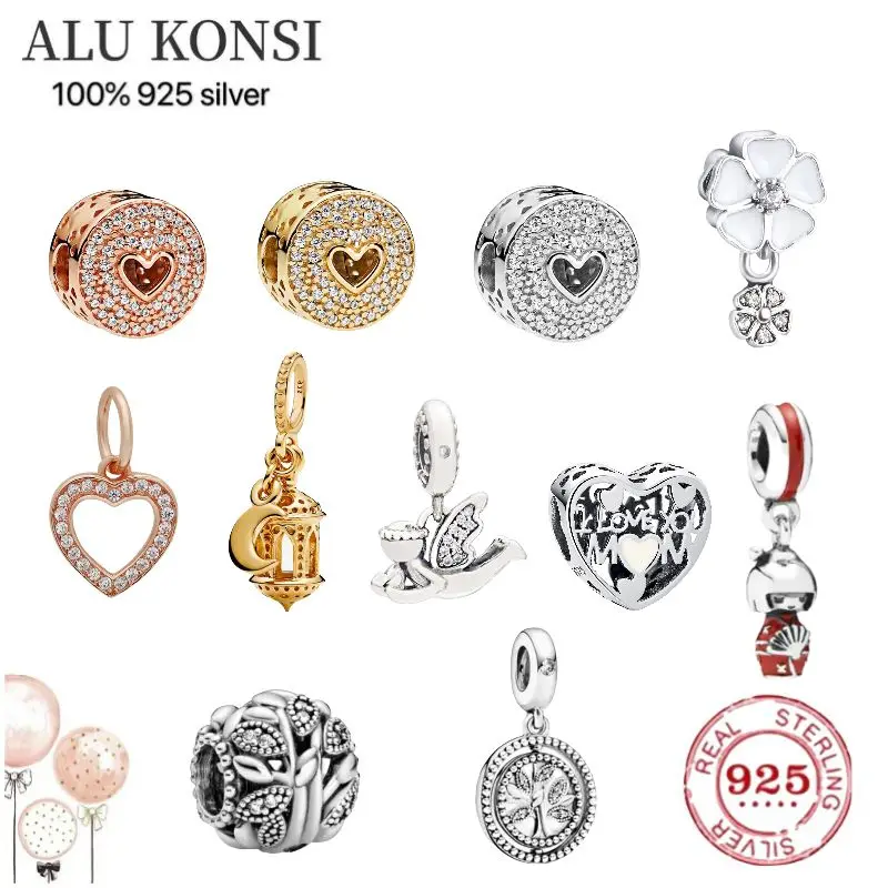 125Luxury 100% 925 Sterling Silver Pan glass beads Fit Original for Women charms bracelet Authentic DIY Jewelry Christmas gift
125Luxury 100% 925 Sterling Silver Pan glass beads Fit Original for Women charms bracelet Authentic DIY Jewelry Christmas gift