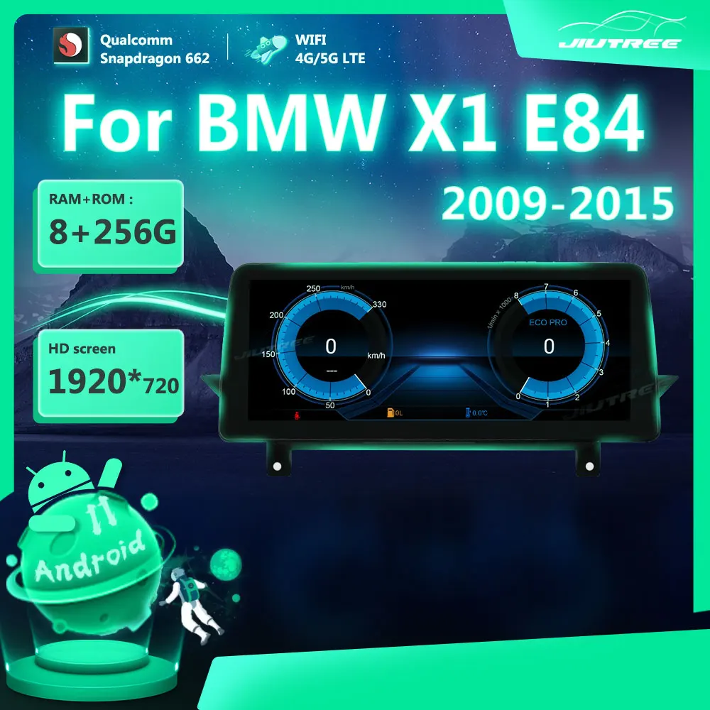 Автомобильный радиоприемник 12,3 дюйма 256 ГГц Android 11,0 для BMW X1 E84 2009-2015 система GPS-навигация мультимедийный плеер стерео ресивер
Автомобильный радиоприемник 12,3 дюйма 256 ГГц Android 11,0 для BMW X1 E84 2009-2015 система GPS-навигация мультимедийный плеер стерео ресивер