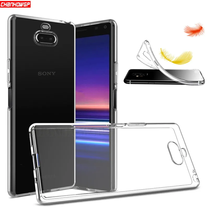 Прозрачный мягкий чехол из ТПУ для Sony Xperia X Z Z1 Z2 Z3 Z5 XZ2 XZ3 mini Compact XA XA1 XA2 ultra 10 Plus L1 L2 L3
