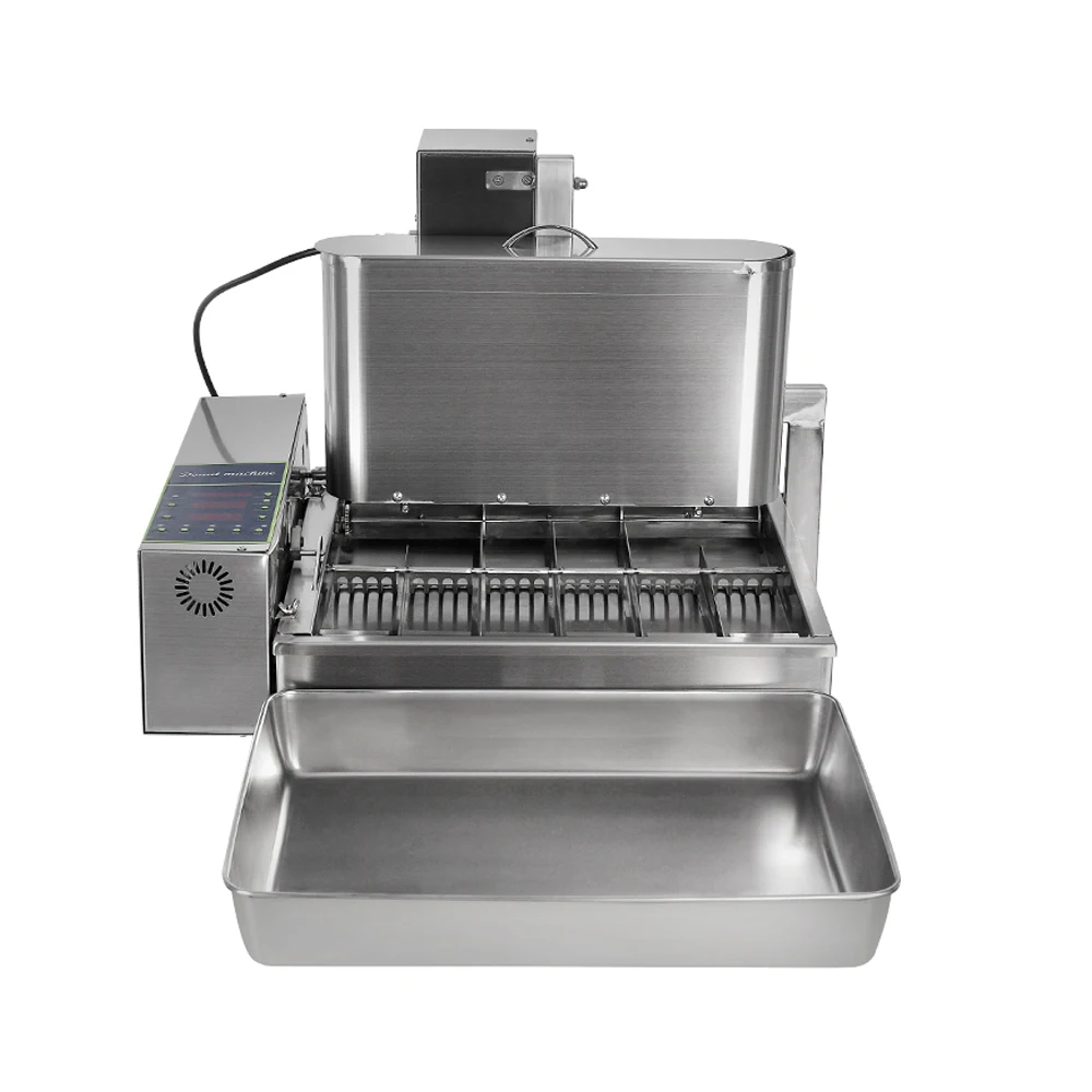 ITOP автоматическая машина для приготовления пончиков, 6 рядов, с функцией жарки 9,5 л, коммерческий пончик, 2700 шт./ч, нержавеющая сталь, для приг... 
ITOP автоматическая машина для приготовления пончиков, 6 рядов, с функцией жарки 9,5 л, коммерческий пончик, 2700 шт./ч, нержавеющая сталь, для приг...