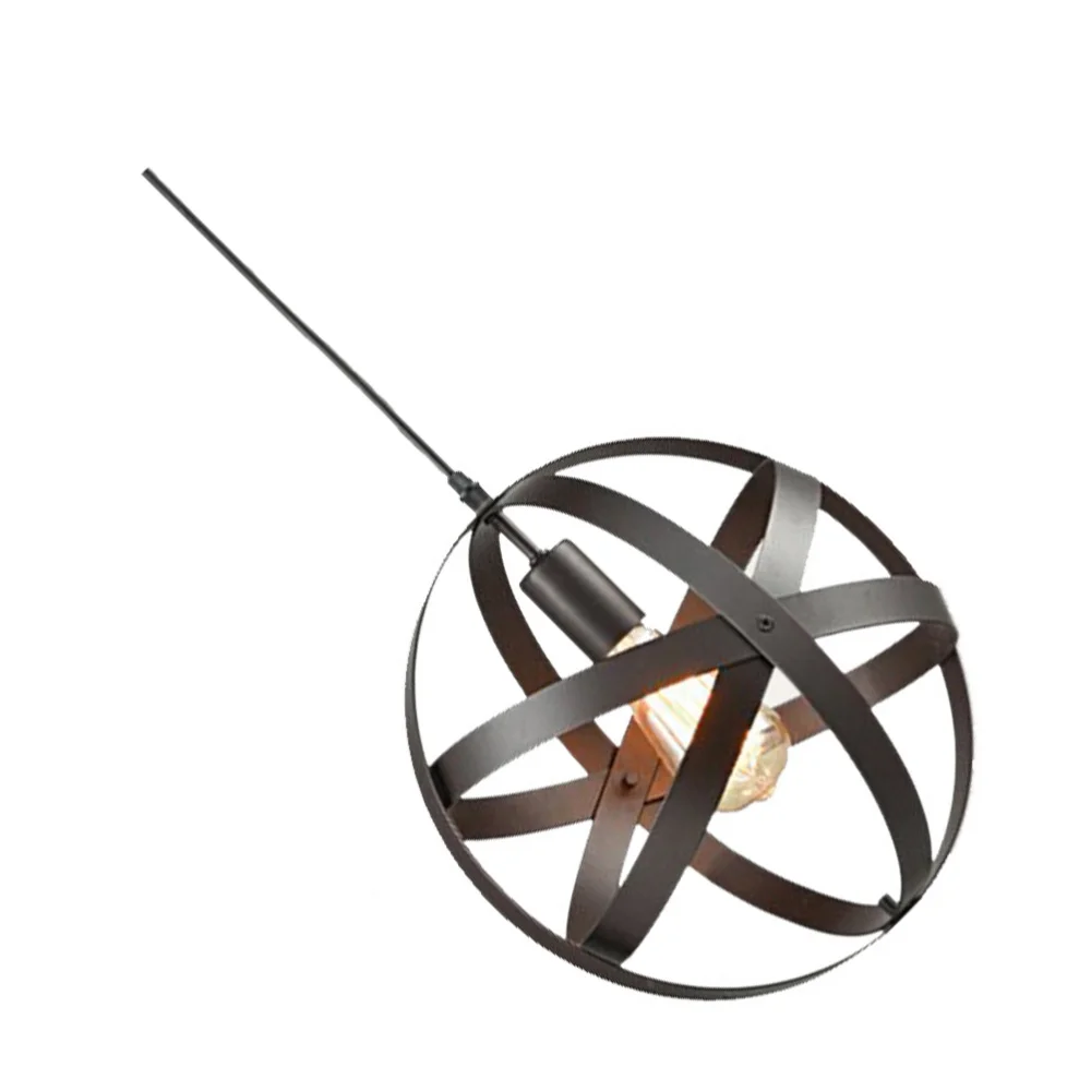 Iron Round Ceiling Light Iron Tellurion Ceiling Lamp Retro Industrial Style Pendant Lamp (20cm without Bulb) 
Iron Round Ceiling Light Iron Tellurion Ceiling Lamp Retro Industrial Style Pendant Lamp (20cm without Bulb)