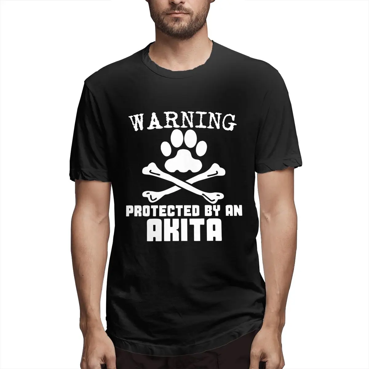 Warning Protected By An Akita Funny Japanese Akita Pet Men T Shirts Awesome Tee Shirt Short Sleeve Pure Cotton Graphic Clothing
Warning Protected By An Akita Funny Japanese Akita Pet Men T Shirts Awesome Tee Shirt Short Sleeve Pure Cotton Graphic Clothing