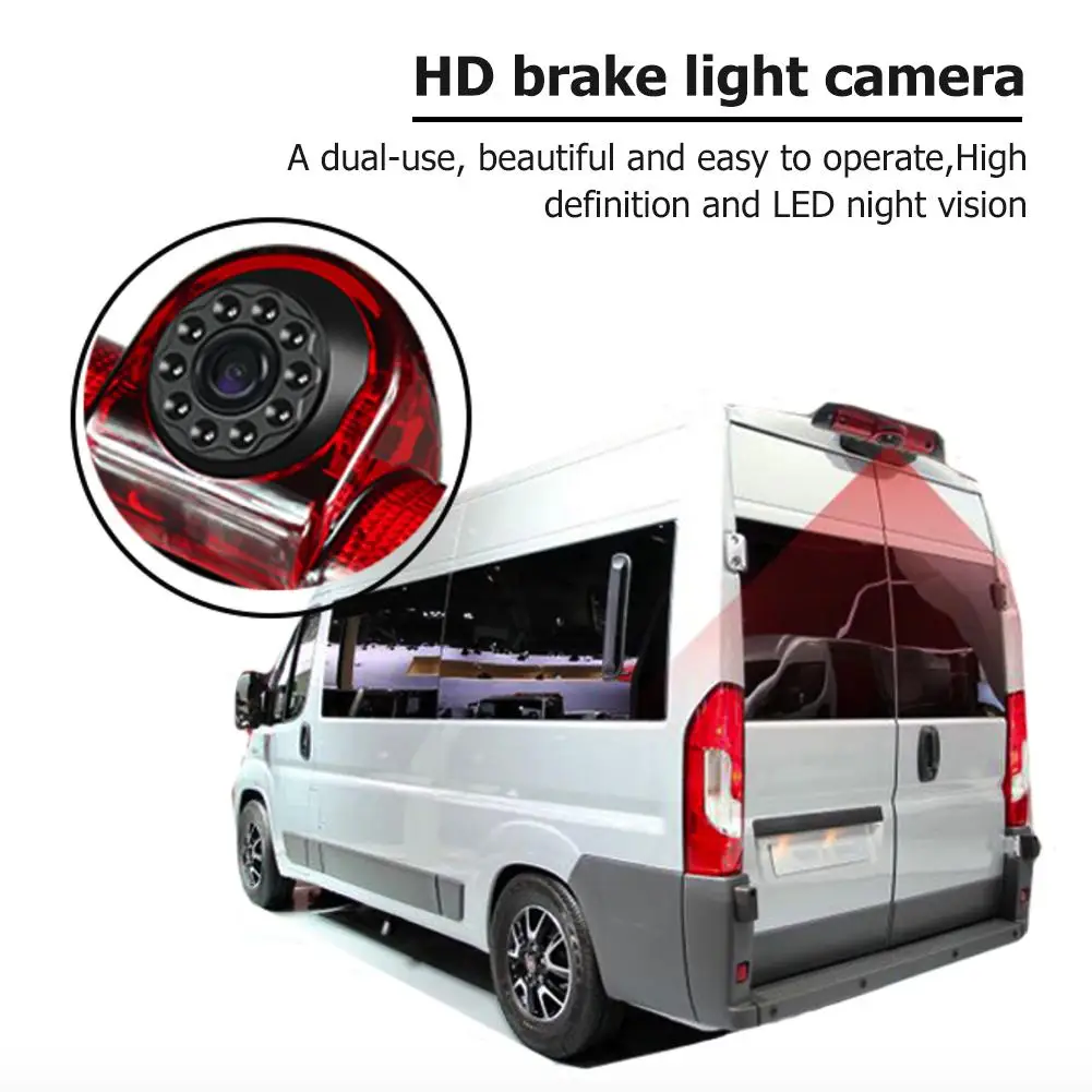 Car 3rd Brake Light Rear View Camera IP68 for for late 2006-2015 3 gen Peugeot Boxer Citroen Jumper and so on Brake lamp camera
Car 3rd Brake Light Rear View Camera IP68 for for late 2006-2015 3 gen Peugeot Boxer Citroen Jumper and so on Brake lamp camera