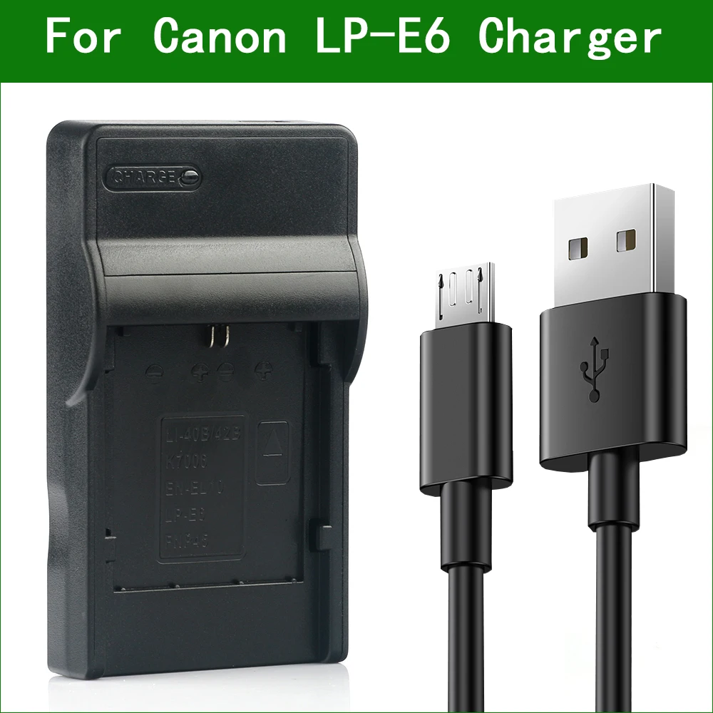 LP-E6 LP E6 LP-E6N LC-E6 LC-E6E Digital Camera Battery Charger For Canon EOS 5DS R, 5D Mark IV, 6D Mark II, XC10 XC15
LP-E6 LP E6 LP-E6N LC-E6 LC-E6E Digital Camera Battery Charger For Canon EOS 5DS R, 5D Mark IV, 6D Mark II, XC10 XC15