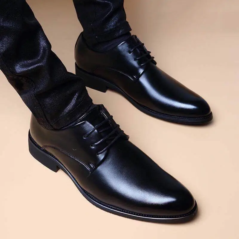 and winter genuine leather shoes men's shoes new business dress leather shoes Korean lace casual men's shoes trend mens shoes
and winter genuine leather shoes men's shoes new business dress leather shoes Korean lace casual men's shoes trend mens shoes