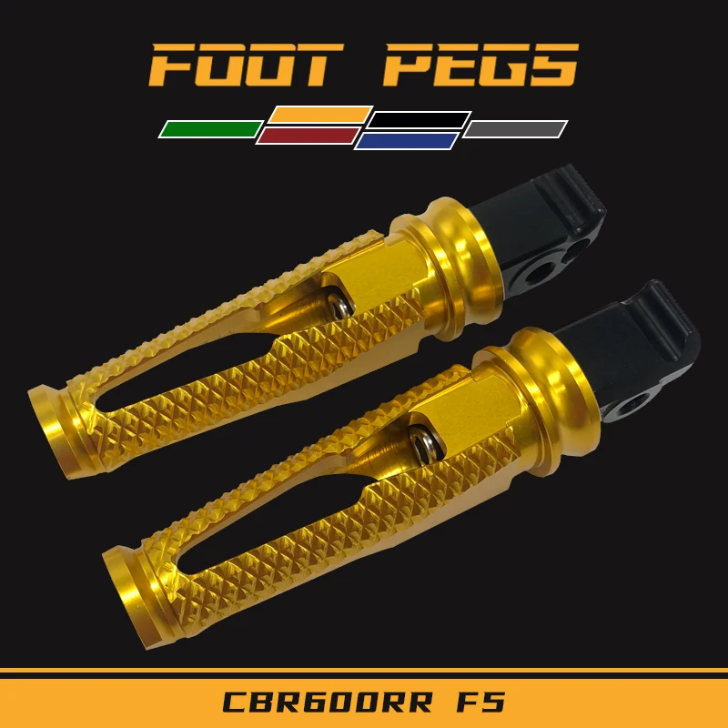 For CBR600RR F5 CBR600 F4 F4I RR F4 I Foot Pegs Pedal Footrest Footpeg Motorcycle Accessories Rear Universal Footrests Pad CNC
For CBR600RR F5 CBR600 F4 F4I RR F4 I Foot Pegs Pedal Footrest Footpeg Motorcycle Accessories Rear Universal Footrests Pad CNC