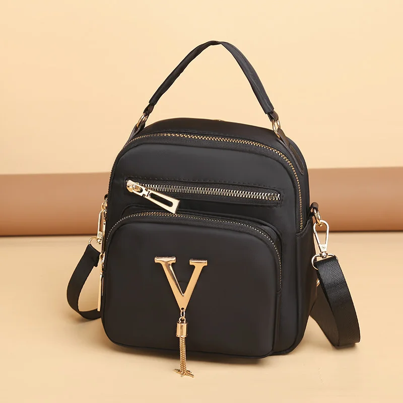 Tassel Design Women Backpack Multifunction Backpack High Quality Oxford Female Crossbody Bag Ladies Black Travel Backbag Mochila
Tassel Design Women Backpack Multifunction Backpack High Quality Oxford Female Crossbody Bag Ladies Black Travel Backbag Mochila