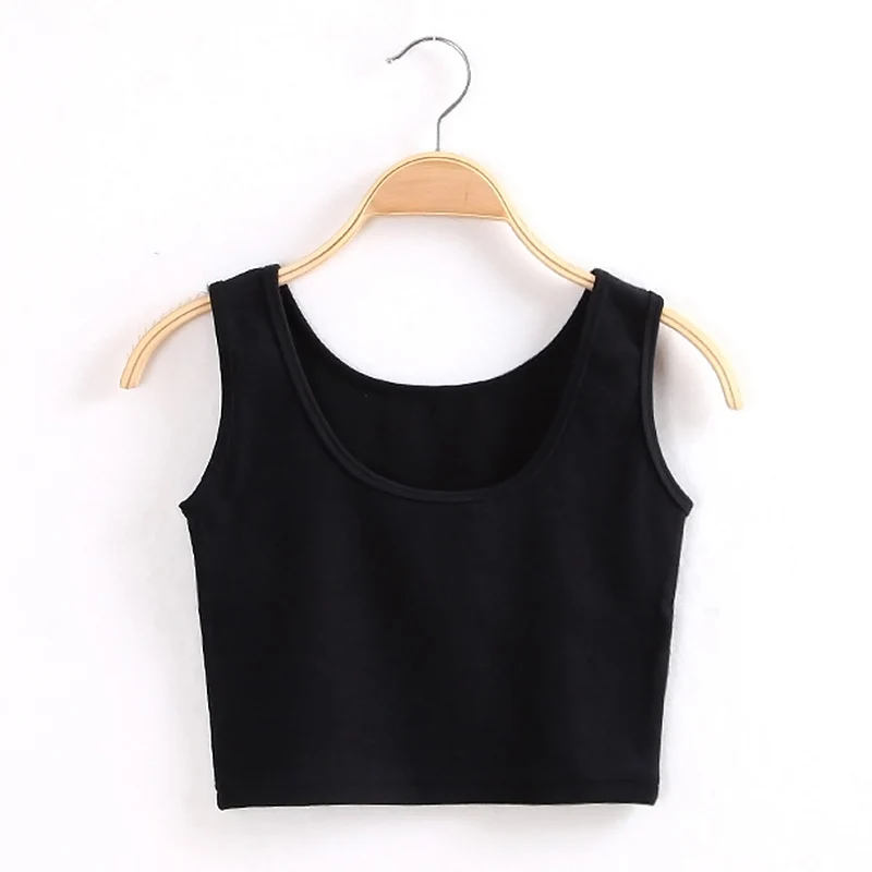 Sexy Women Summer Crop Tops Sleeveless Short Cotton U Collar Tops Classic Fashion Women Girls Tank Top Female Clothing Camisole
Sexy Women Summer Crop Tops Sleeveless Short Cotton U Collar Tops Classic Fashion Women Girls Tank Top Female Clothing Camisole