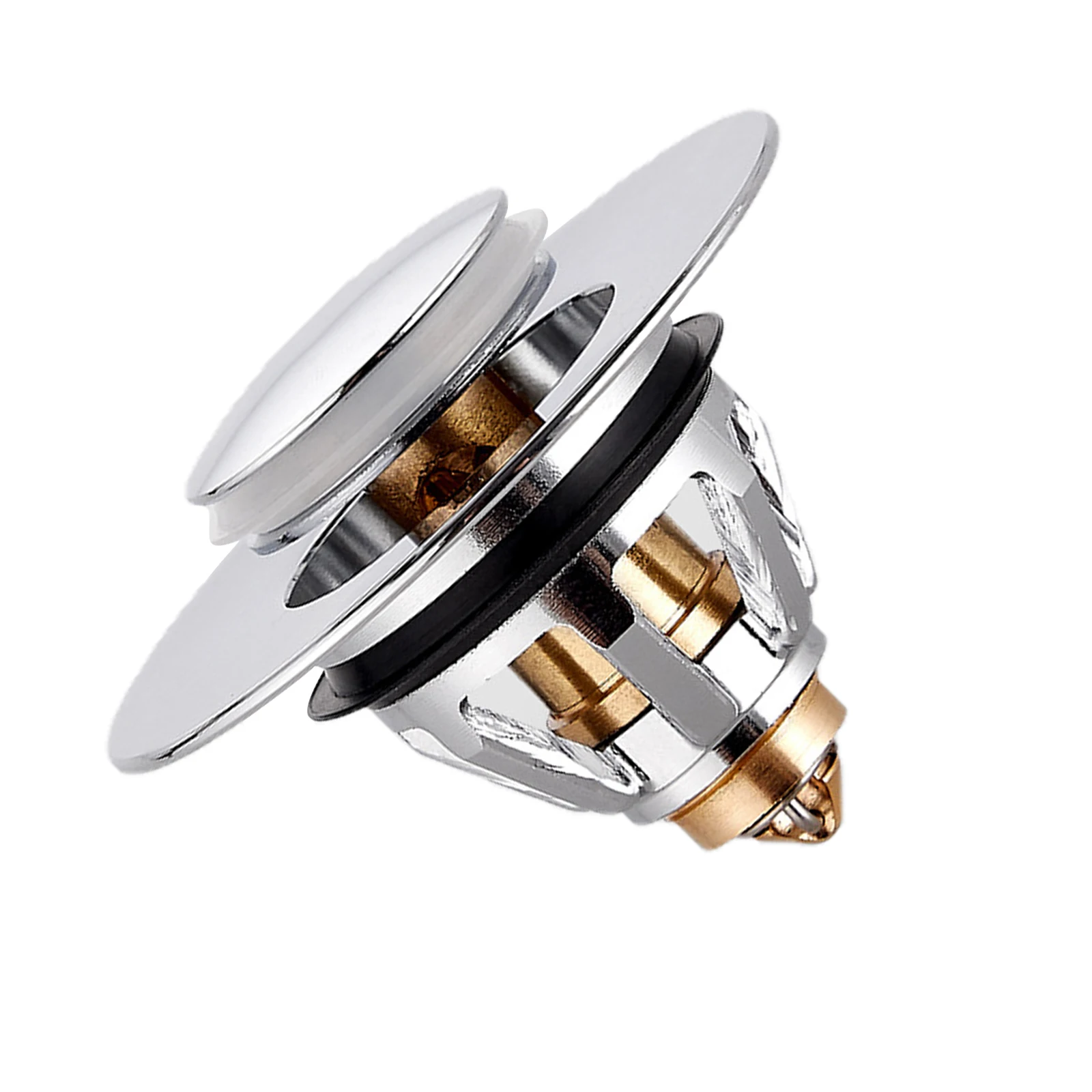 Universal Wash Basin Bounce Drain Filter Pop Up Drain Stopper Plug For Bathroom Sink Accessories Popping Core Of Sewer
Universal Wash Basin Bounce Drain Filter Pop Up Drain Stopper Plug For Bathroom Sink Accessories Popping Core Of Sewer