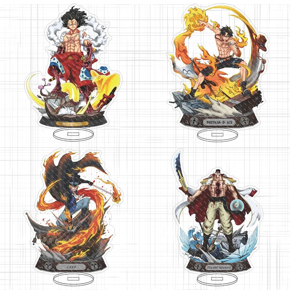 16CM Luffy Action Figure Ace Acrylic Stand One Piece Figurine Anime Accessories Cosplay Manga Model Plate Sabo Cartoon Toys Gift
16CM Luffy Action Figure Ace Acrylic Stand One Piece Figurine Anime Accessories Cosplay Manga Model Plate Sabo Cartoon Toys Gift
