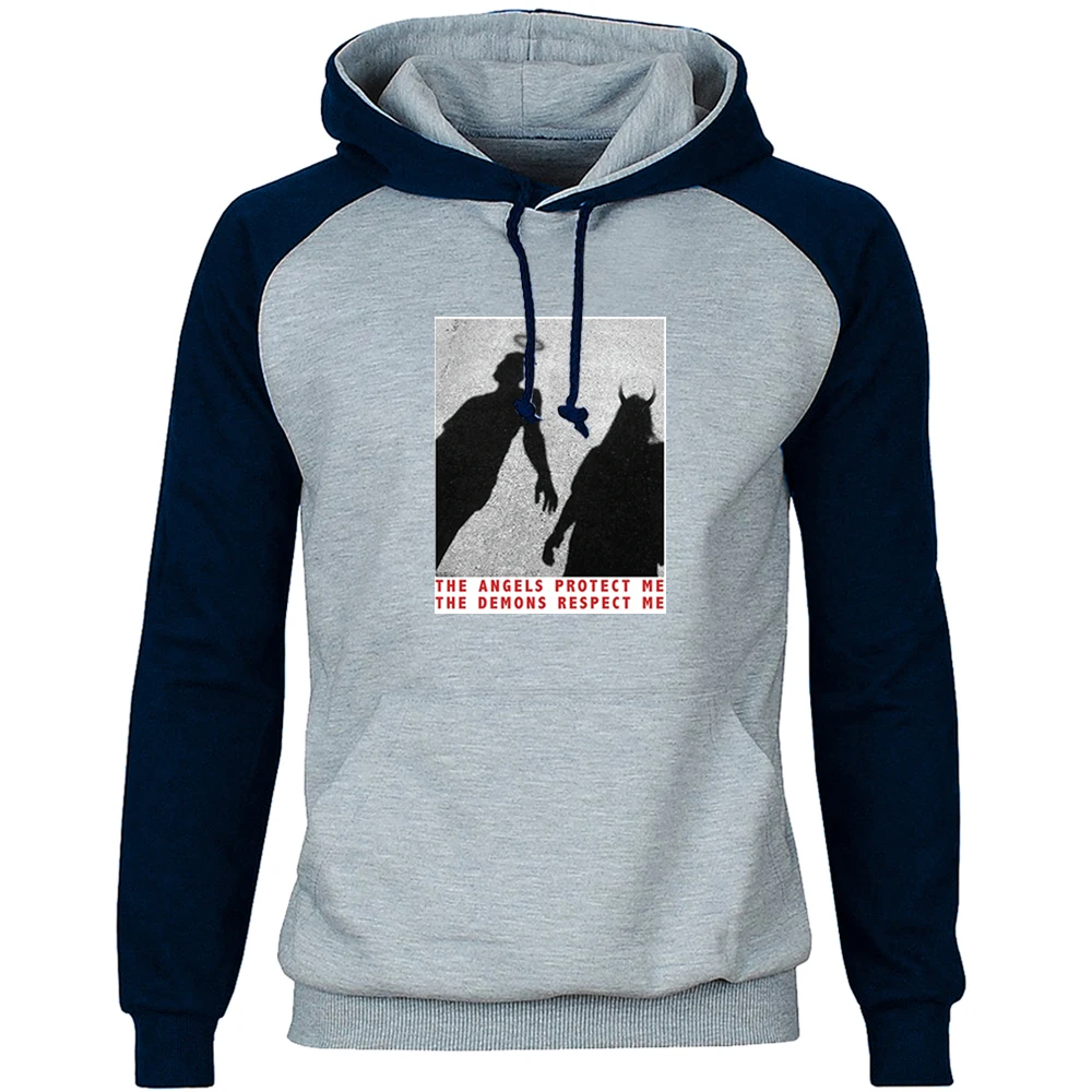 Autumn Winter Pullovers Raglan Hoodies The Angles Protect Me The Demons Respecet Me Poster Sweatshirt Men's Crewneck Tracksuit
Autumn Winter Pullovers Raglan Hoodies The Angles Protect Me The Demons Respecet Me Poster Sweatshirt Men's Crewneck Tracksuit