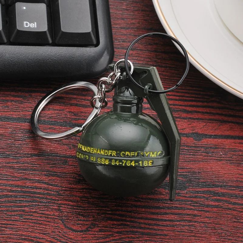 Горячая игра PUBG модель оружия металлический брелок модная Автомобильная сумка