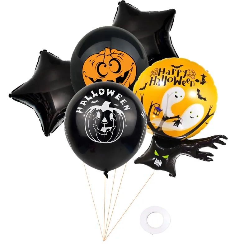 Twins Party 6pcs Halloween Foil Balloons Pumpkin Spider Cat Ghost Bat Inflatable Balloons Festival Supplies For Home Decoracion
Twins Party 6pcs Halloween Foil Balloons Pumpkin Spider Cat Ghost Bat Inflatable Balloons Festival Supplies For Home Decoracion
