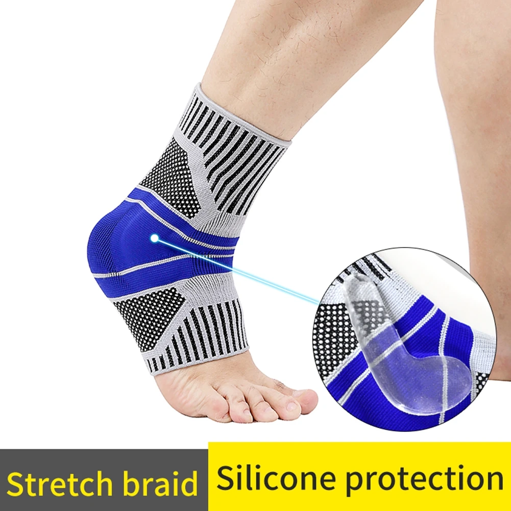 1pc Ankle Support Compression Sleeve With Silicone Gel Reduce Foot Swelling Pain Relief From Plantar Fasciitis Ankle Brace
1pc Ankle Support Compression Sleeve With Silicone Gel Reduce Foot Swelling Pain Relief From Plantar Fasciitis Ankle Brace