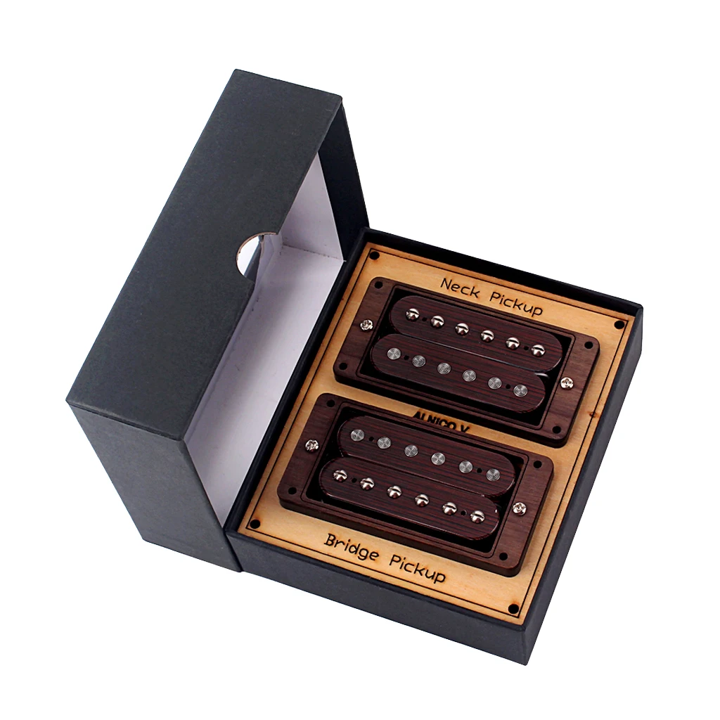 Electric Guitar Pickup for Electric Guitars Replacement with Box (Neck & Bridge)
Electric Guitar Pickup for Electric Guitars Replacement with Box (Neck & Bridge)