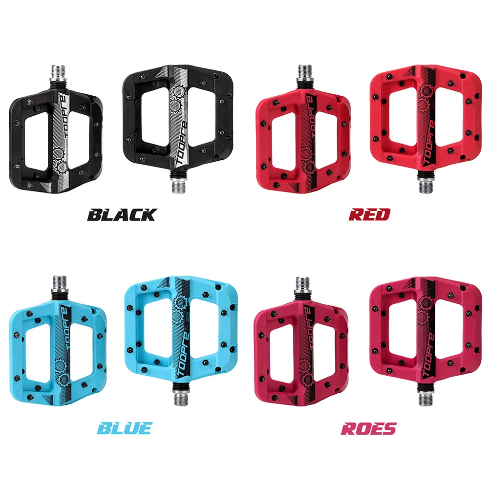 MTB Bike Pedals 9/16inch Road Bicycle Nylon Ultralight Platform Pedals Sealed Bearing Cycling Accessory
MTB Bike Pedals 9/16inch Road Bicycle Nylon Ultralight Platform Pedals Sealed Bearing Cycling Accessory