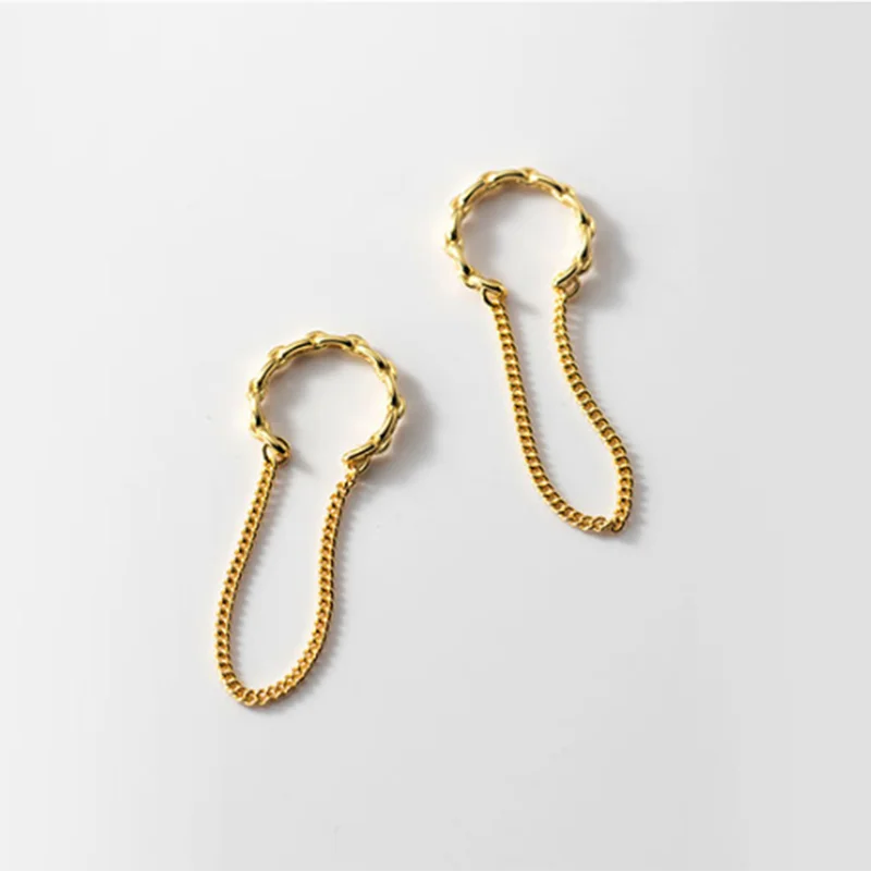 A00757 Jazaz Genuine 925 Sterling Silver Punk Cuban Link Chain Ear Clips Earring for Women Rock Ear Cuff Piercing Jewelry
A00757 Jazaz Genuine 925 Sterling Silver Punk Cuban Link Chain Ear Clips Earring for Women Rock Ear Cuff Piercing Jewelry