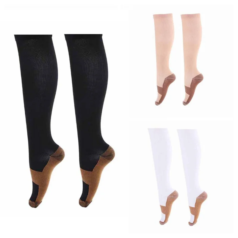 Women Men Long Tube Compression Socks Knee Solid Color Nylon Cotton Moisture Wicking Hosiery Outdoor Fitness Slim Sports Socks 3 
Women Men Long Tube Compression Socks Knee Solid Color Nylon Cotton Moisture Wicking Hosiery Outdoor Fitness Slim Sports Socks 3