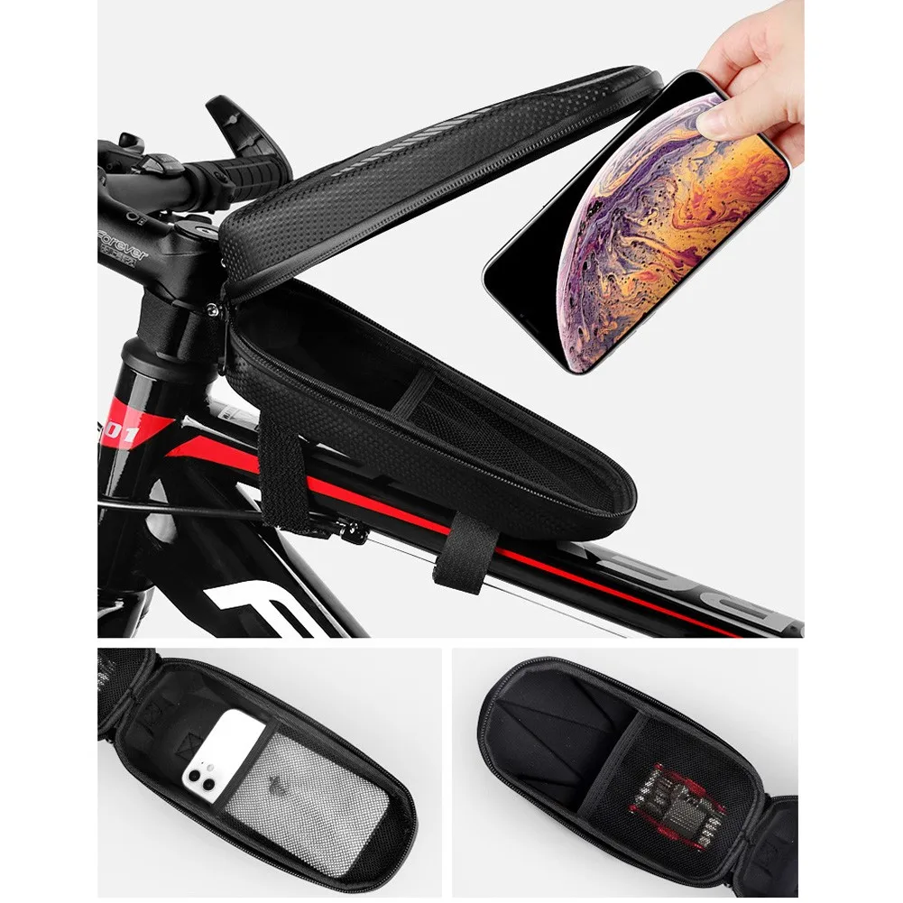 Bicycle Bag Water Resistant EVA Hard Shell Top Tube Bag Front Frame Bag MTB Handle Balance Bags Case Cycling Equipment
Bicycle Bag Water Resistant EVA Hard Shell Top Tube Bag Front Frame Bag MTB Handle Balance Bags Case Cycling Equipment
