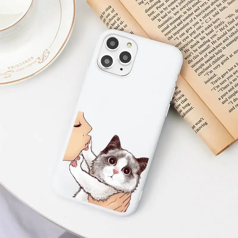 No Kisses cute black Cat animal Phone Case Candy Color for iPhone 6 7 8 11 12 s mini pro X XS XR MAX Plus
No Kisses cute black Cat animal Phone Case Candy Color for iPhone 6 7 8 11 12 s mini pro X XS XR MAX Plus