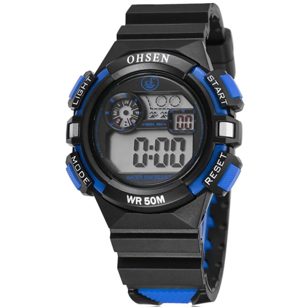 OHSEN Children Watch LED Electronic Watch Luxury Men Analog Digital Military Sport Waterproof Luminous WristWatch Bracelet watch
OHSEN Children Watch LED Electronic Watch Luxury Men Analog Digital Military Sport Waterproof Luminous WristWatch Bracelet watch
